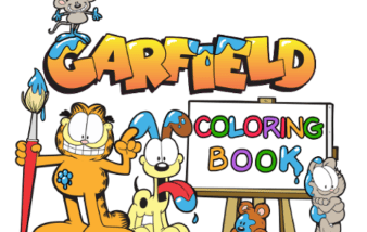 Garfield Coloring Book